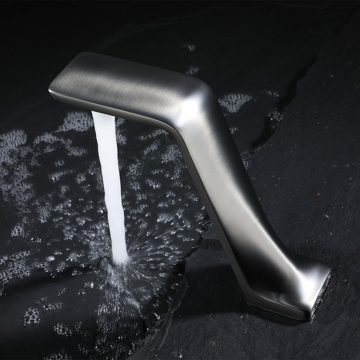 Mitigeur sans contact chromé