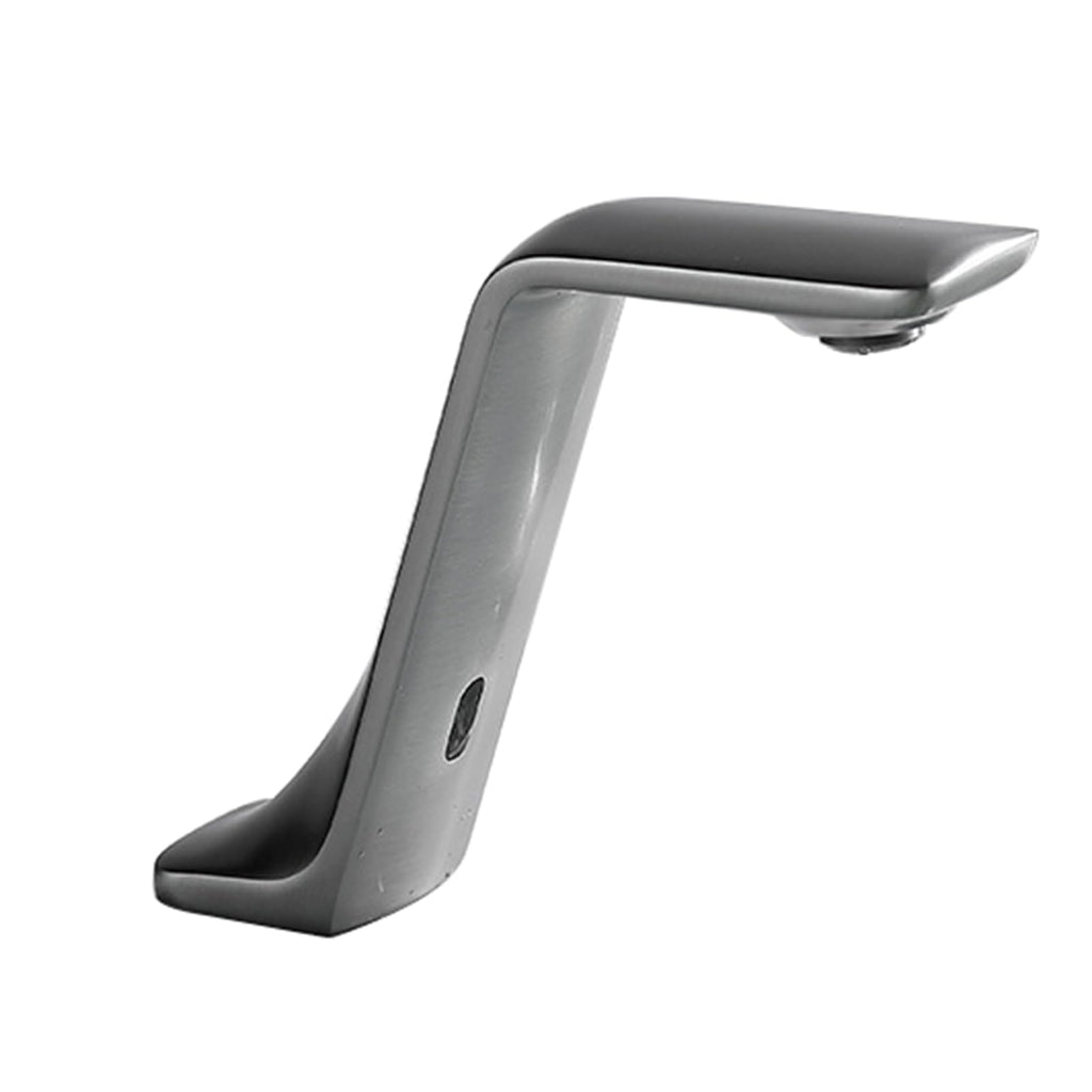 Mitigeur sans contact gris brossé