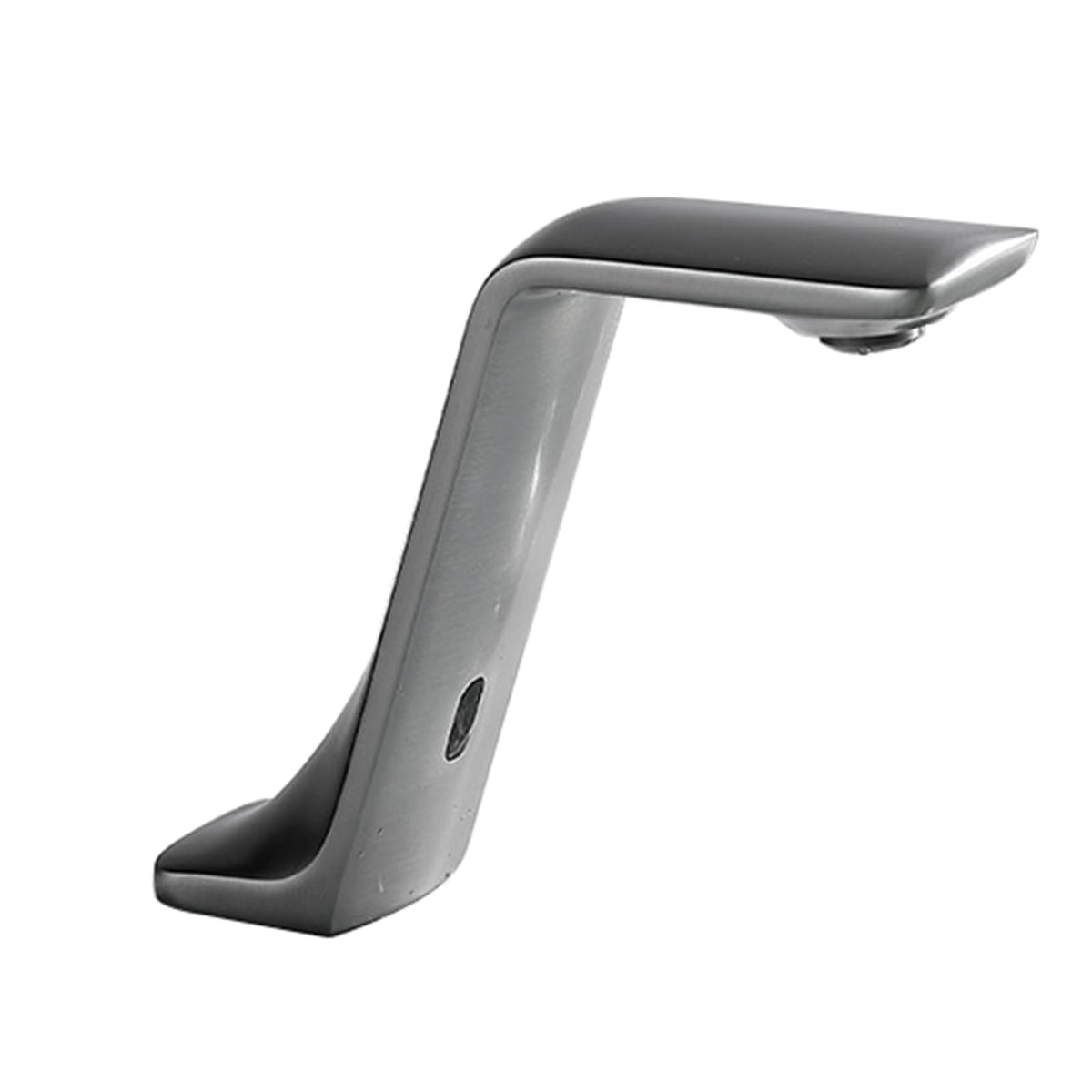 Mitigeur sans contact gris brossé