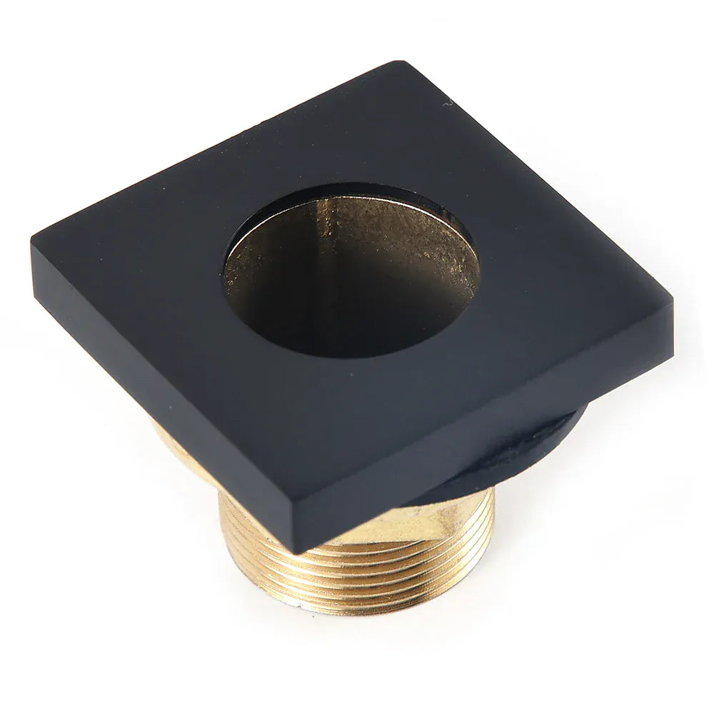 Robinet de baignoire de salle de bain noir mat