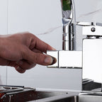 Robinet de cuisine mitigeur avec douchette noir mat