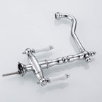 Robinet de salle de bain vintage chromé