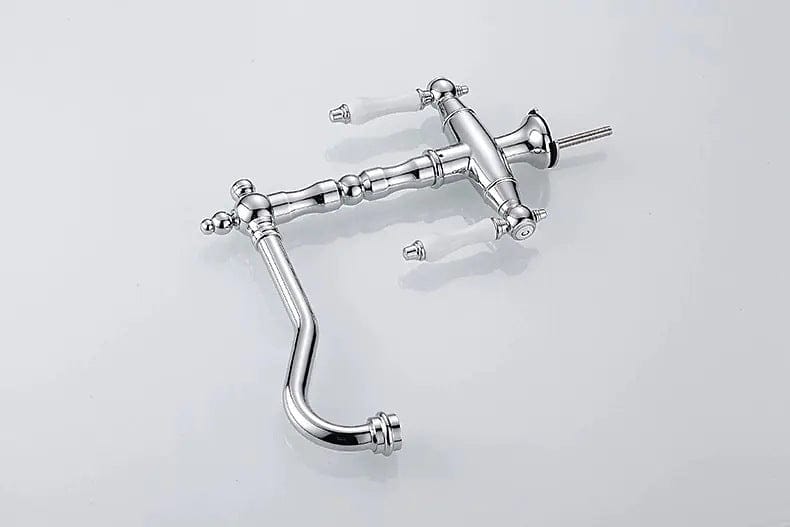 Robinet de salle de bain vintage chromé