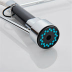 Robinet mural de cuisine chromé