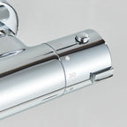 Robinet thermostatique de salle de bain chromé