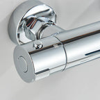 Robinet thermostatique de salle de bain chromé